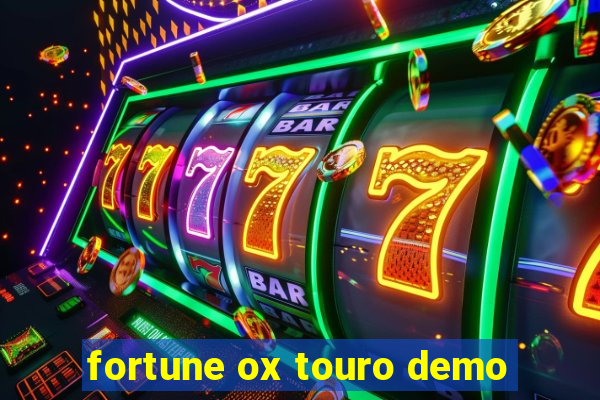 fortune ox touro demo